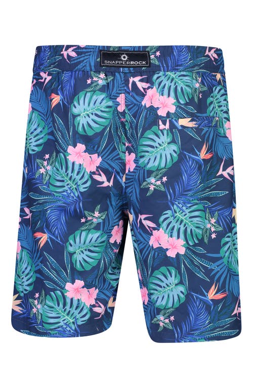 SNAPPER ROCK SNAPPER ROCK TROPICAL RAINFOREST VOLLEY SWIM TRUNKS