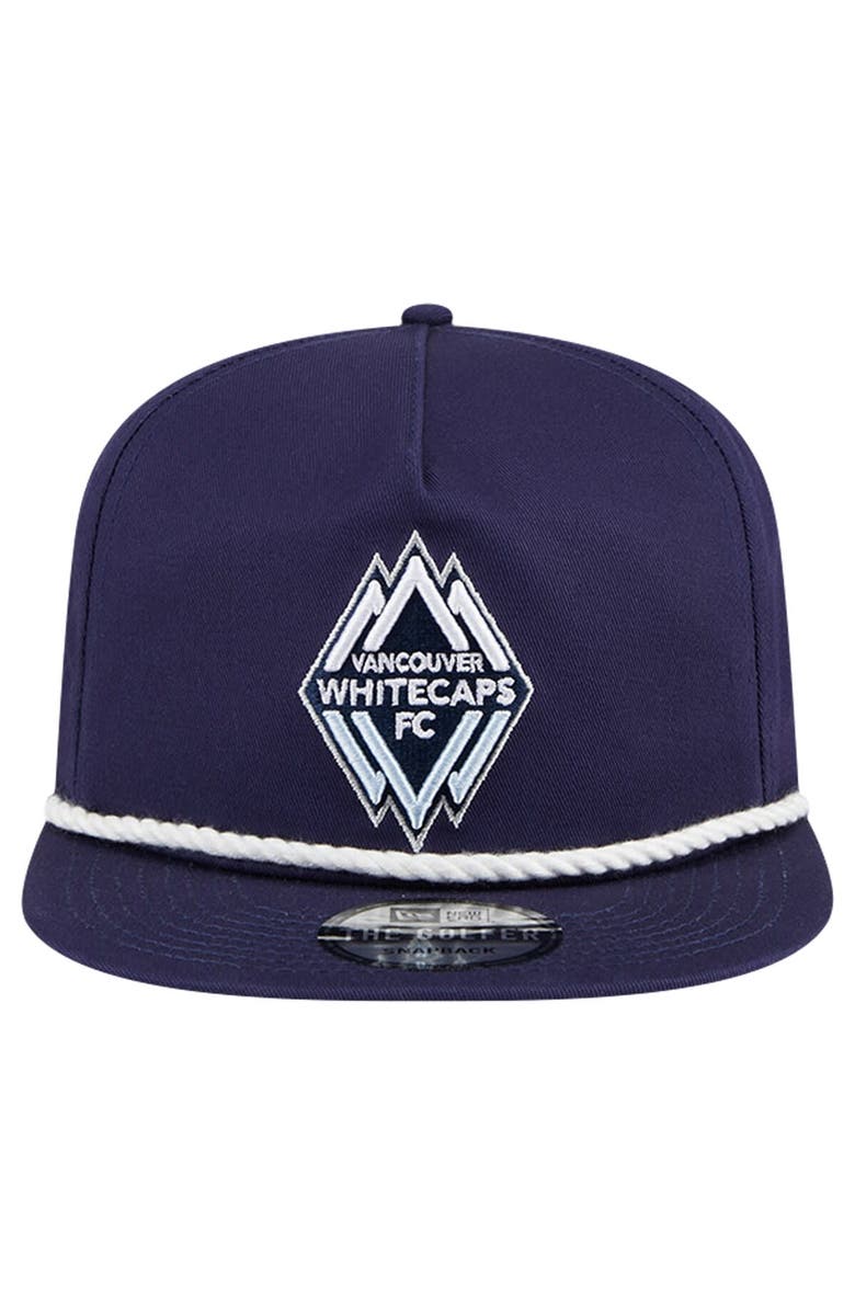 New Era Men's New Era Navy Vancouver Whitecaps FC The Golfer Kickoff Collection Adjustable Hat, Alternate, color, 