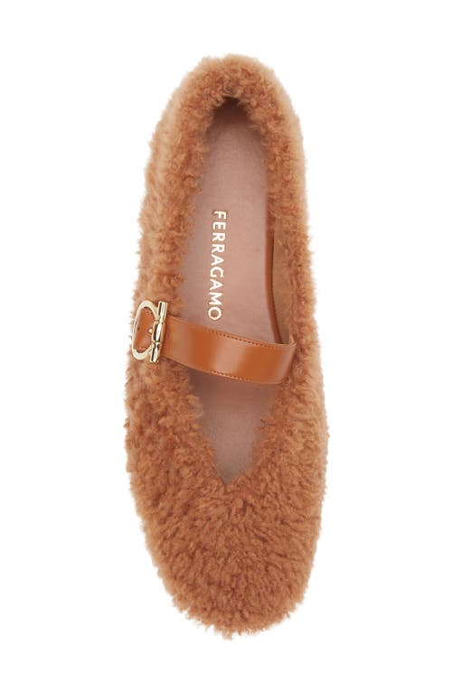 Ferragamo Ballerina Ornament Gancini Women In Brown