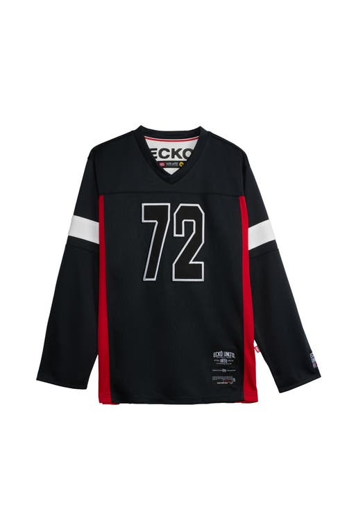 Ecko Unltd Trophy Jersey In Black