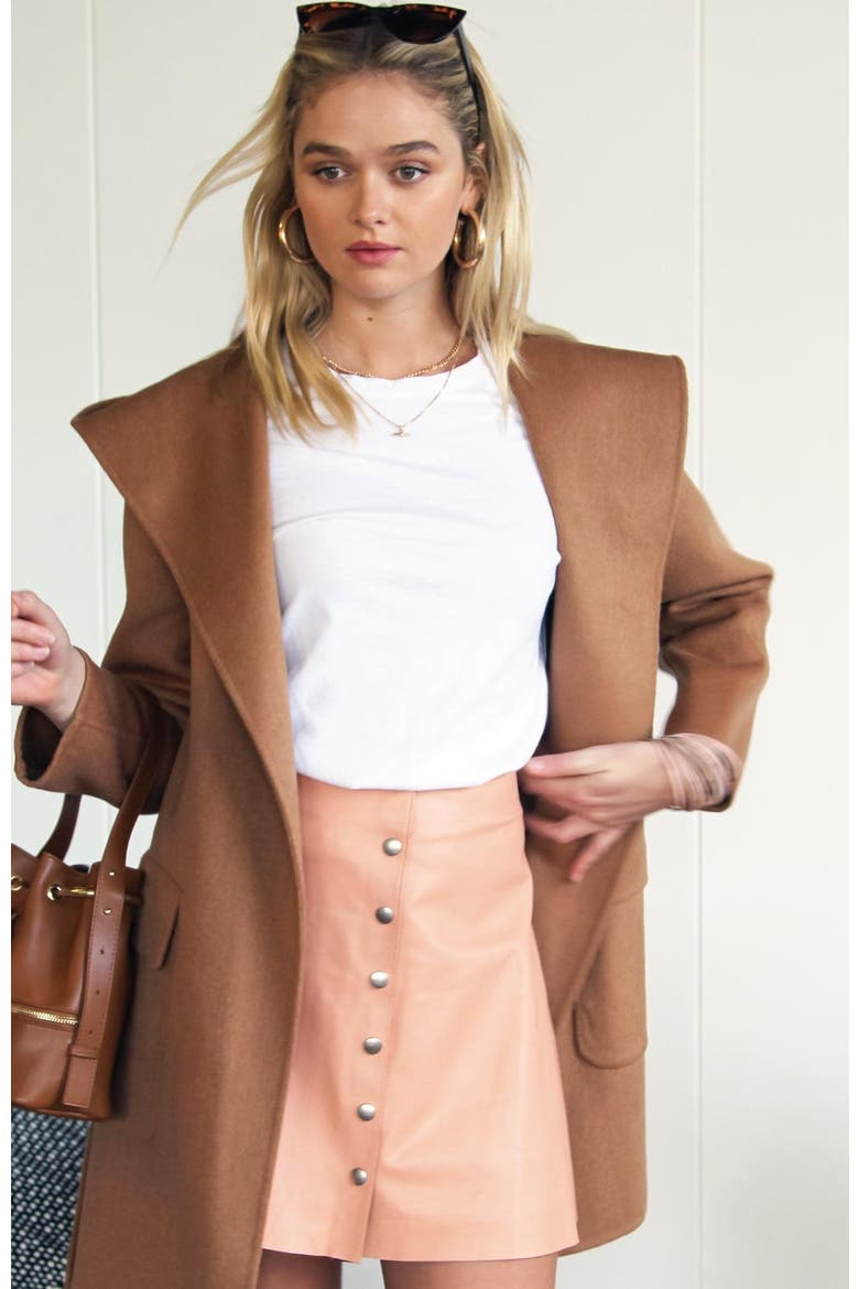 Sweet Escape Robe Coat, Alternate, color, Camel