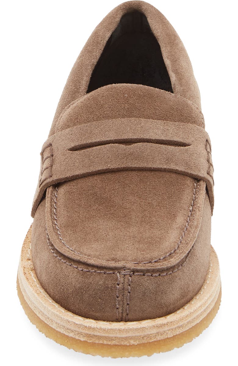 Golden Goose Jerry Suede Loafer, Alternate, color, Taupe