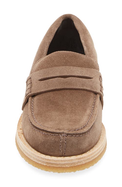 Golden Goose Jerry Suede Loafer In Brown