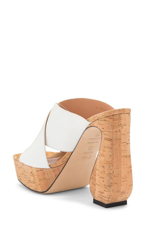 SERGIO ROSSI SERGIO ROSSI PLATFORM CORK WRAP SANDAL