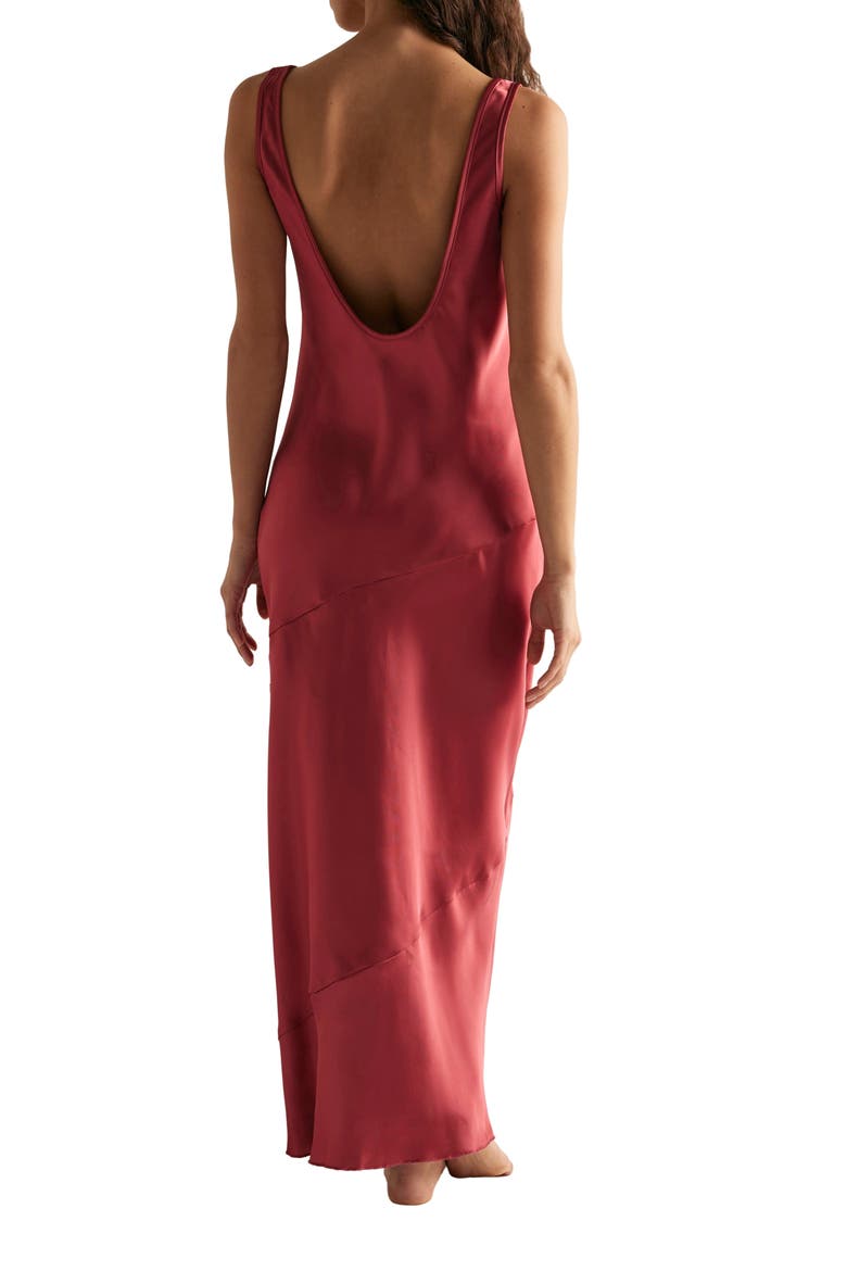 Simply the Best Maxi Slipdress, Alternate, color, ROSY APPLE
