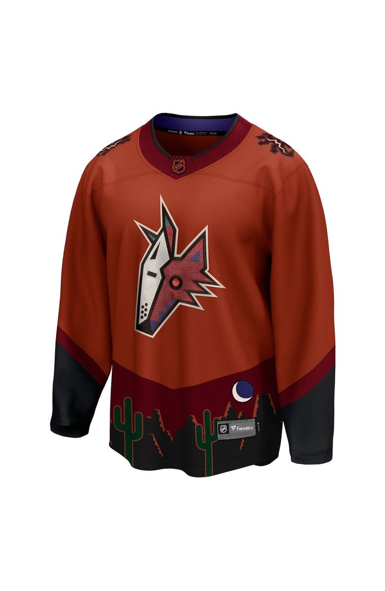 FANATICS Men's Fanatics Branded Burnt Orange Arizona Coyotes Special Edition 2.0 Breakaway Blank Jersey, Alternate, color, 