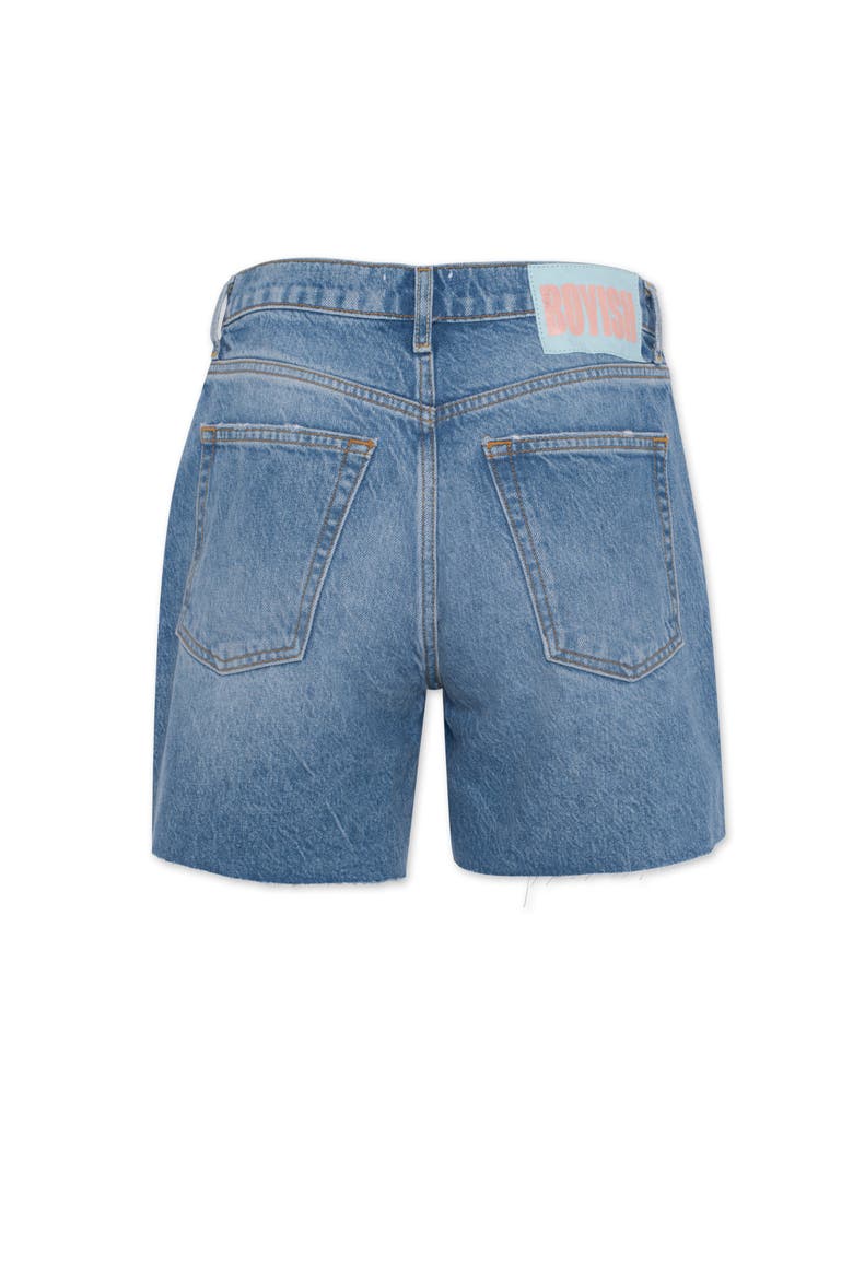 The Monty High Rise Relaxed Shorts, Alternate, color, Silverado