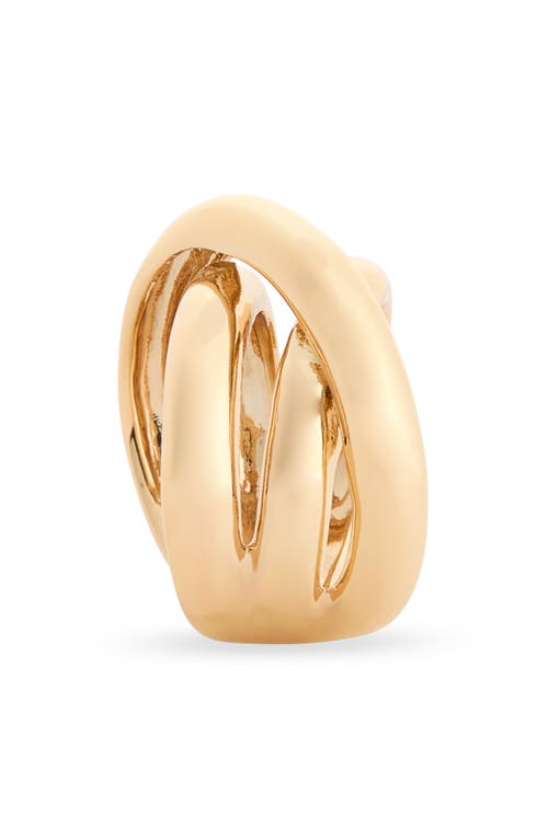 Nordstrom Rack Crossover Ring In Gold