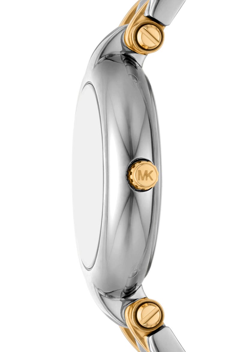 Laney Two-Tone Quartz Bracelet Watch, 30mm, Alternate, color, GOLD, SILVER
