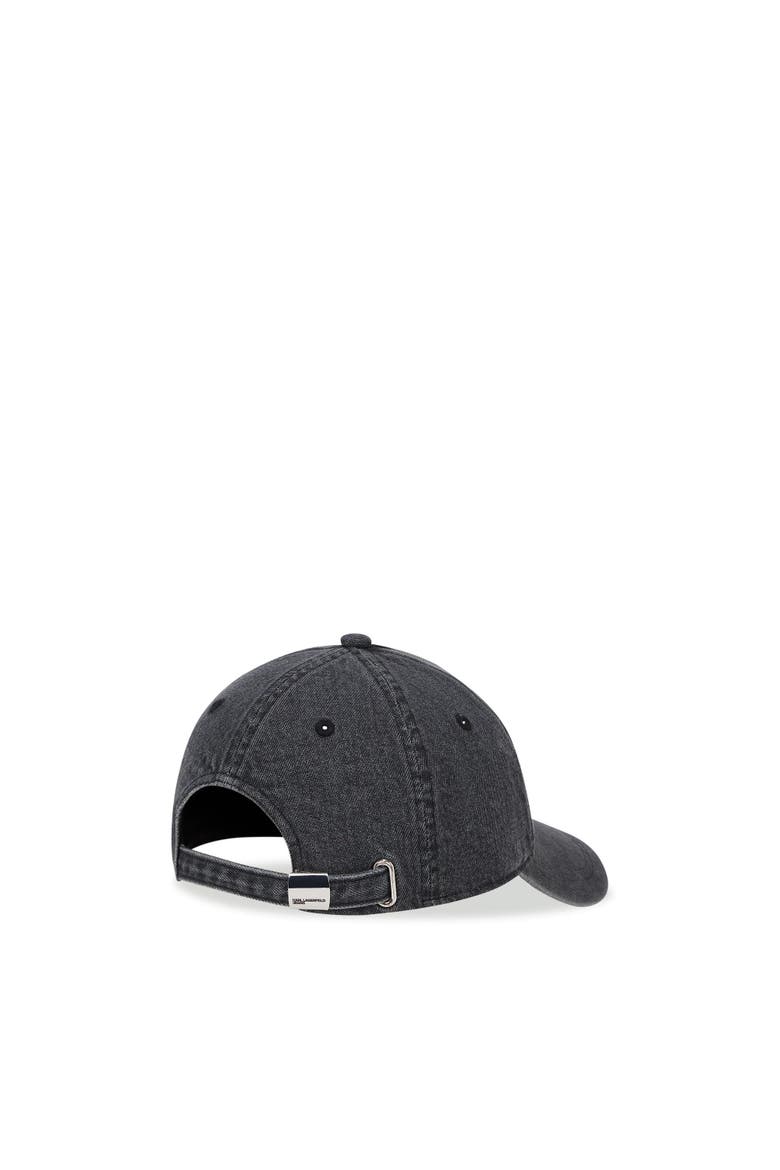 Men's Denim Cap, Alternate, color, Visual Washed Black