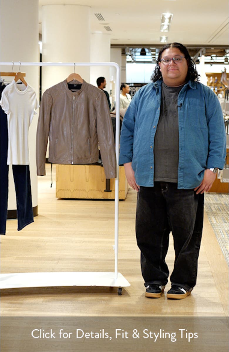 Lily Leather Jacket, sales video thumbnail