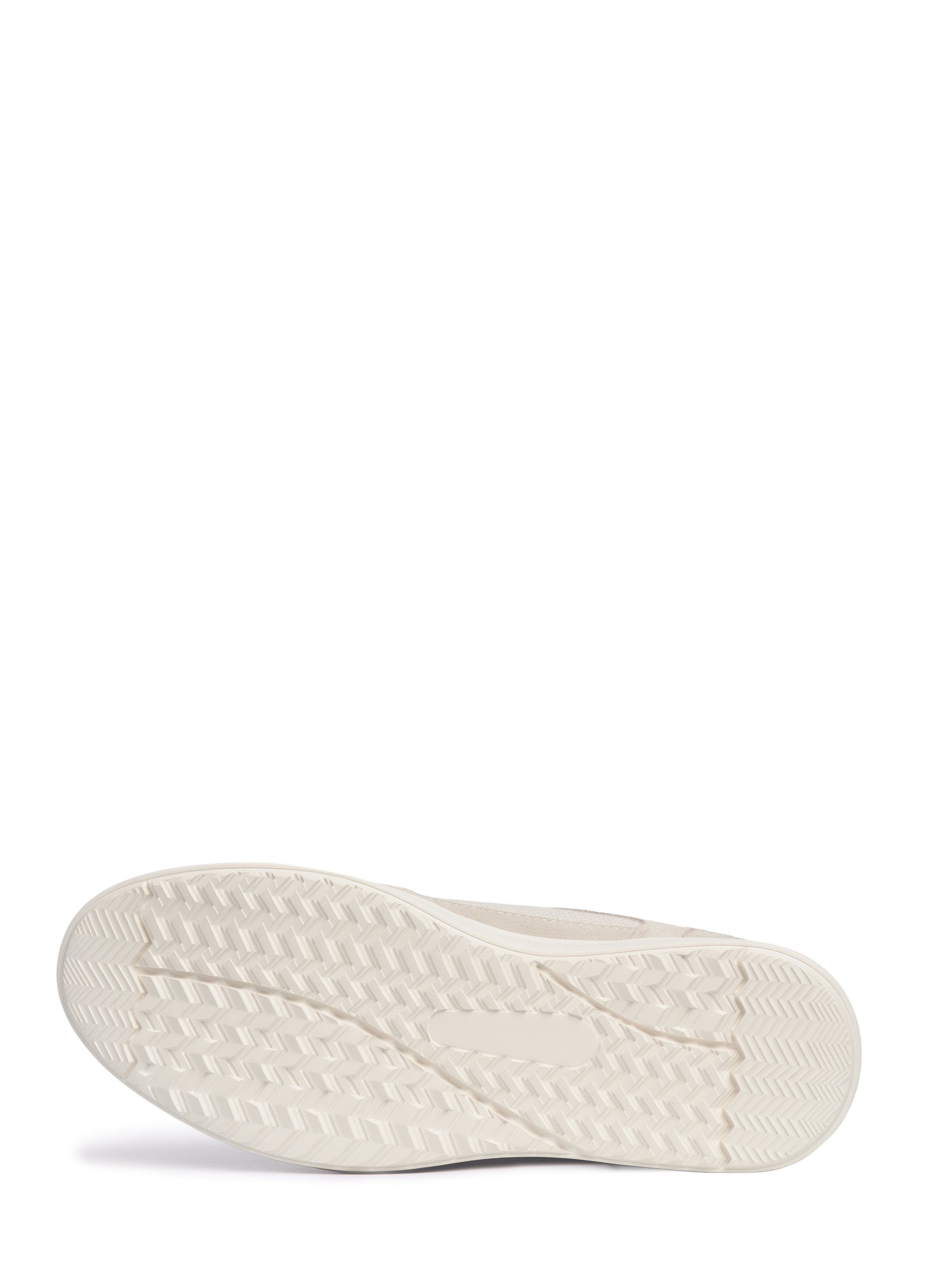 Marc Joseph New York Bill Ave Hands Free Technology Lightweight Leather Sneaker, Alternate, color, Ivory Suede