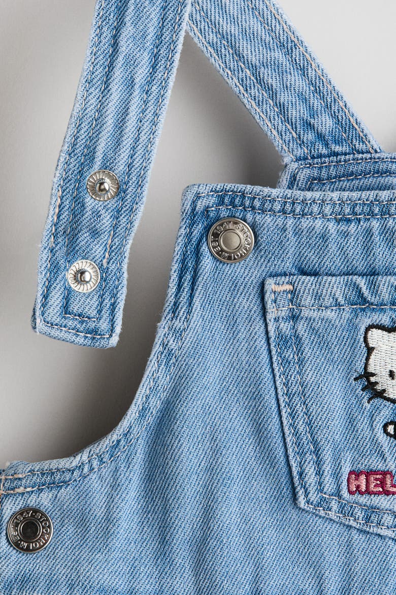 2-Piece Set With Motif, Alternate, color, Light denim blue/Hello Kitty