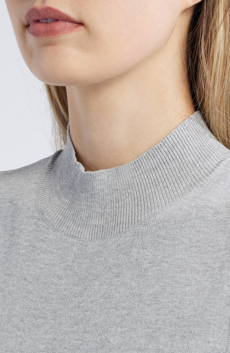 Tahari ASL Sleeveless Mock Neck Top, Alternate, color, 