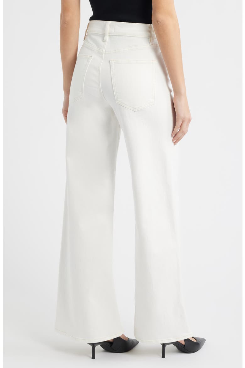 Le Slim Palazzo High Waist Wide Leg Jeans, Alternate, color, AU NATURAL CLEAN