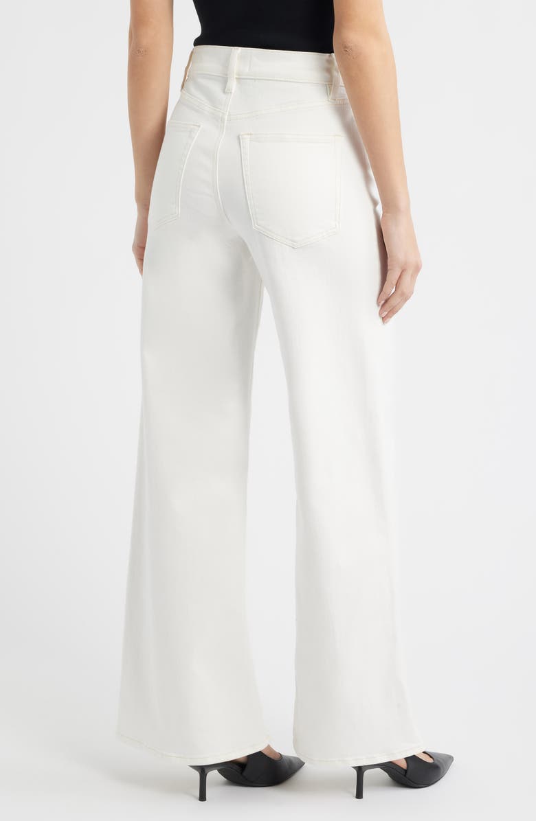FRAME Le Slim Palazzo High Waist Wide Leg Jeans, Alternate, color, Au Natural Clean