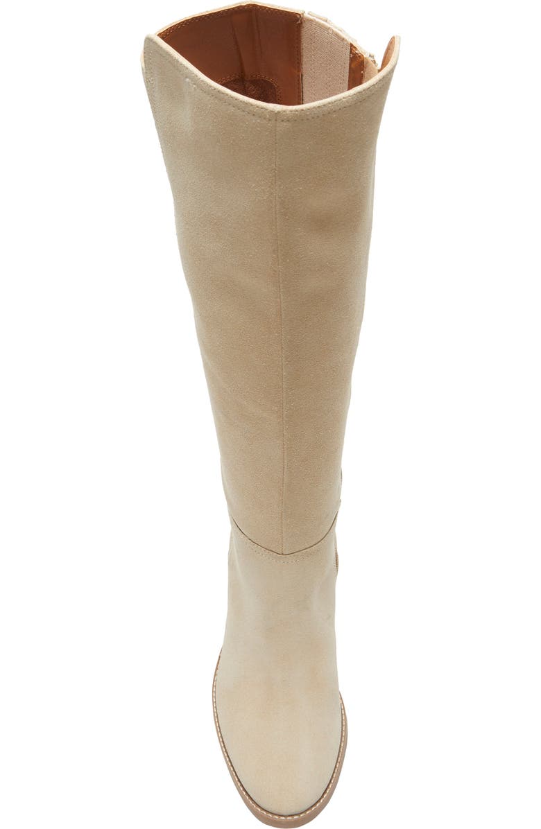 Lucky Brand Bonnay Knee High Boot, Alternate, color, Wood Ash