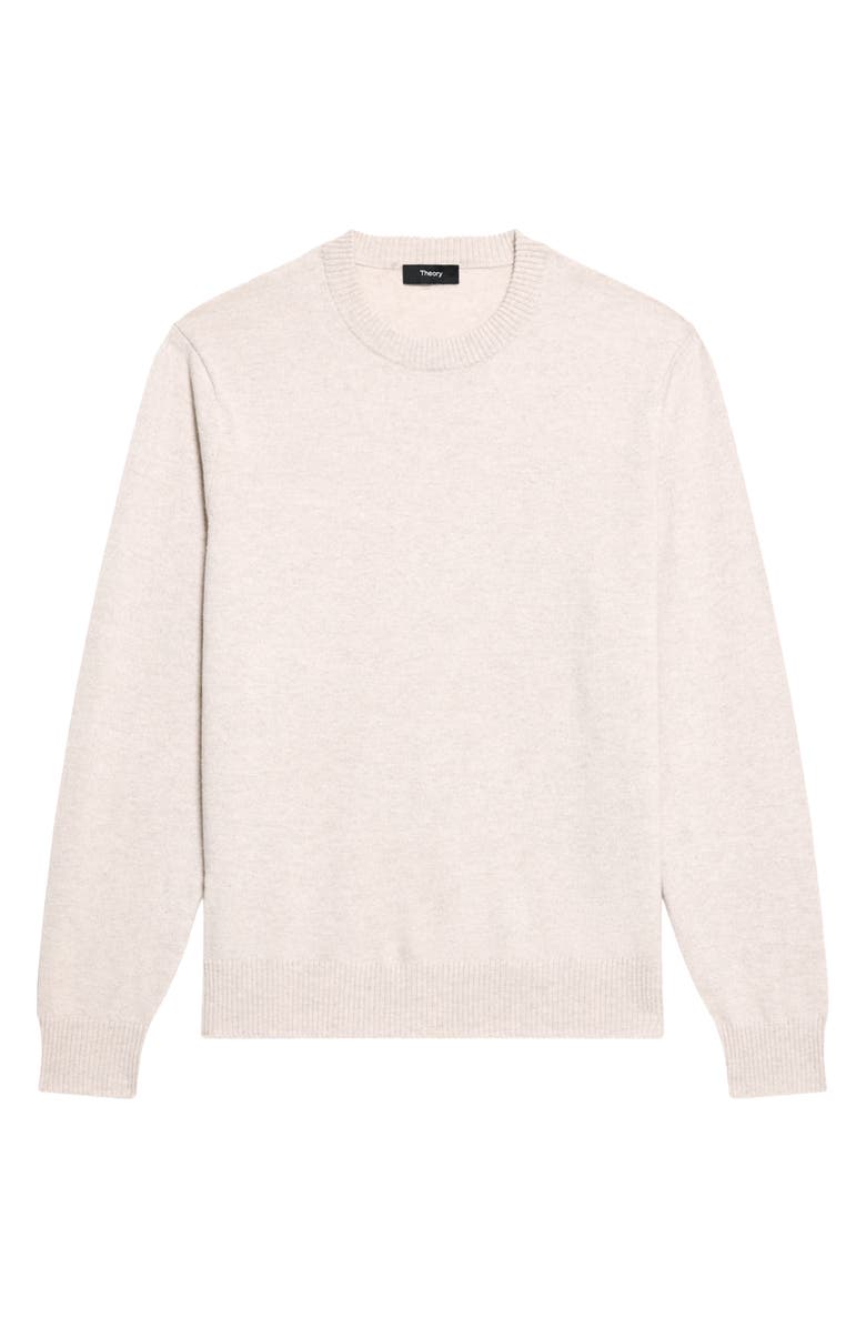 Theory Hilles Cashmere Sweater, Alternate, color, Alabaster Melange