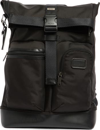 TUMI Cypress Roll Top Leather Backpack | Nordstromrack
