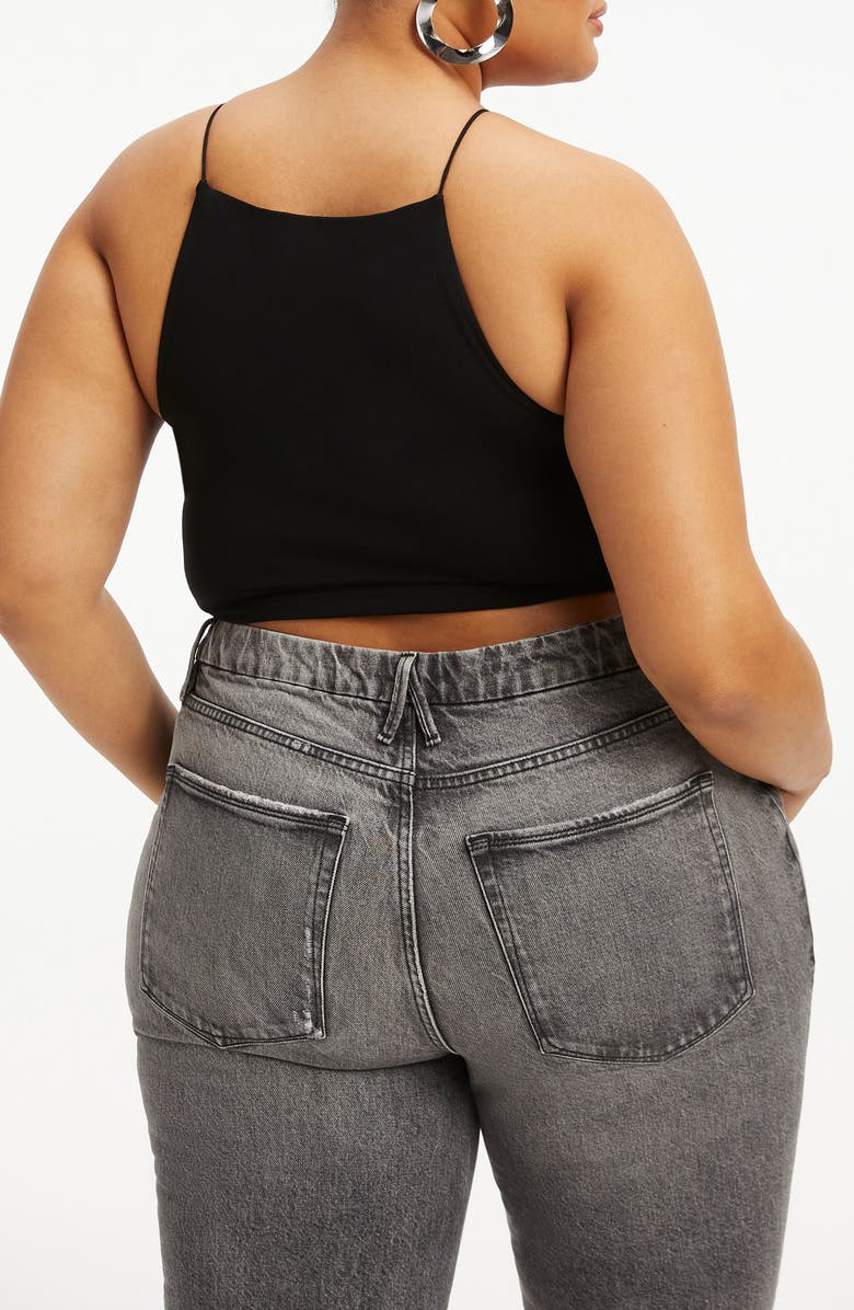 Good American Good Touch '90s Crop Tank, Alternate, color, 