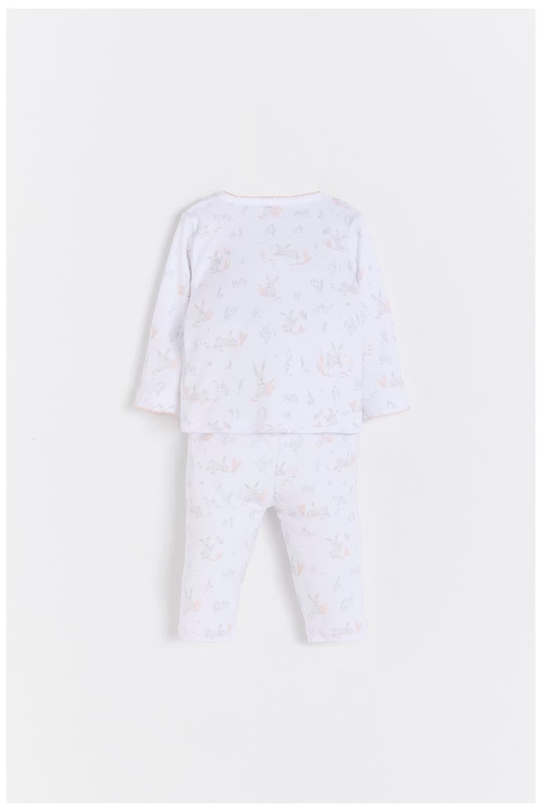Bunny Romper Set Girls, Alternate, color, Pink