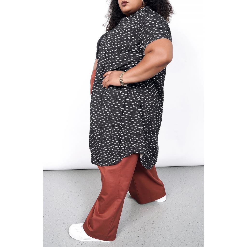 WILDFANG The Empower Shirt Dress in Wink Black  product