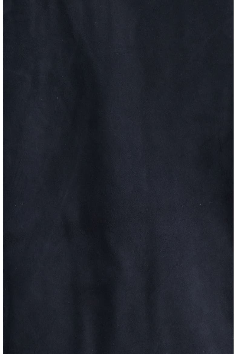 Suede Zip Jacket, Alternate, color, NAVY