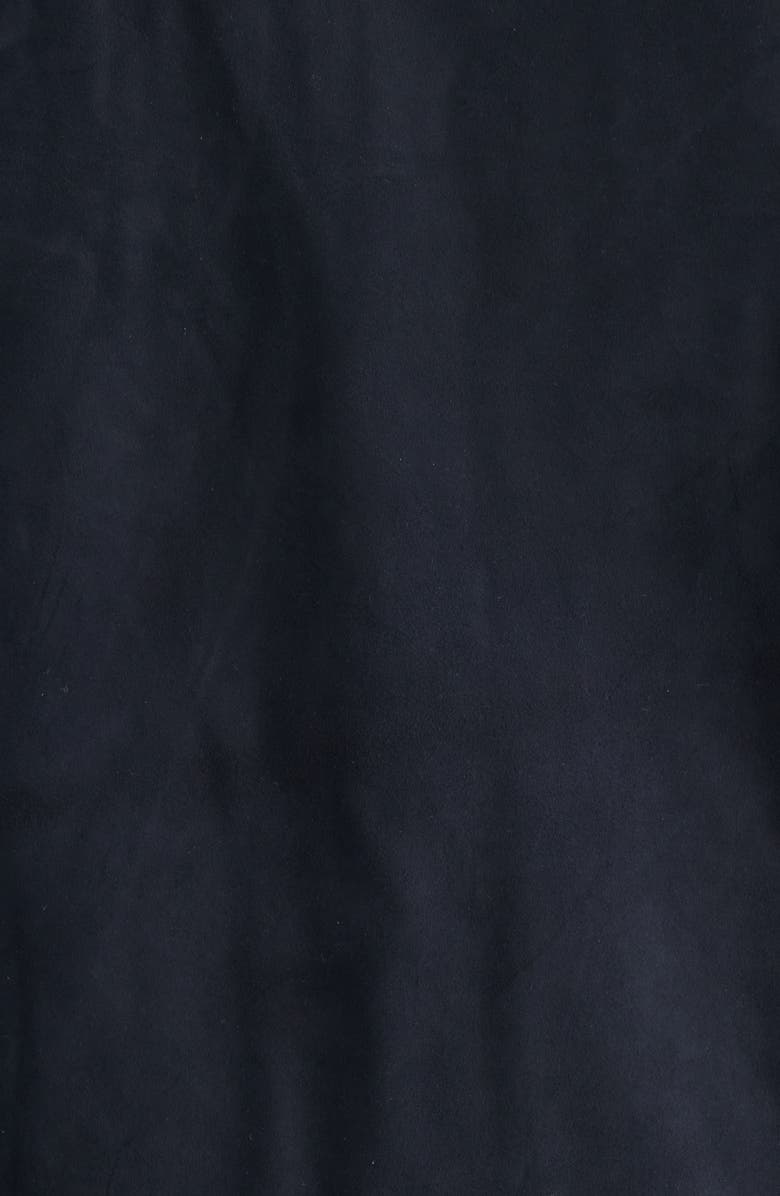 Aurélien Suede Zip Jacket, Alternate, color, Navy
