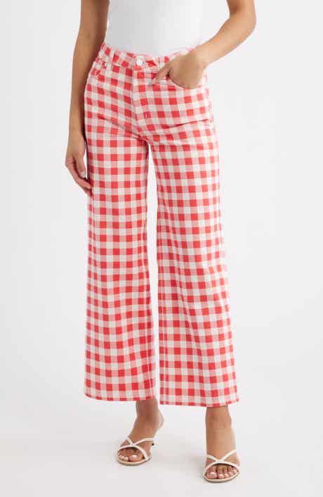 x Giadzy Getty High Waist Crop Wide Leg Jeans