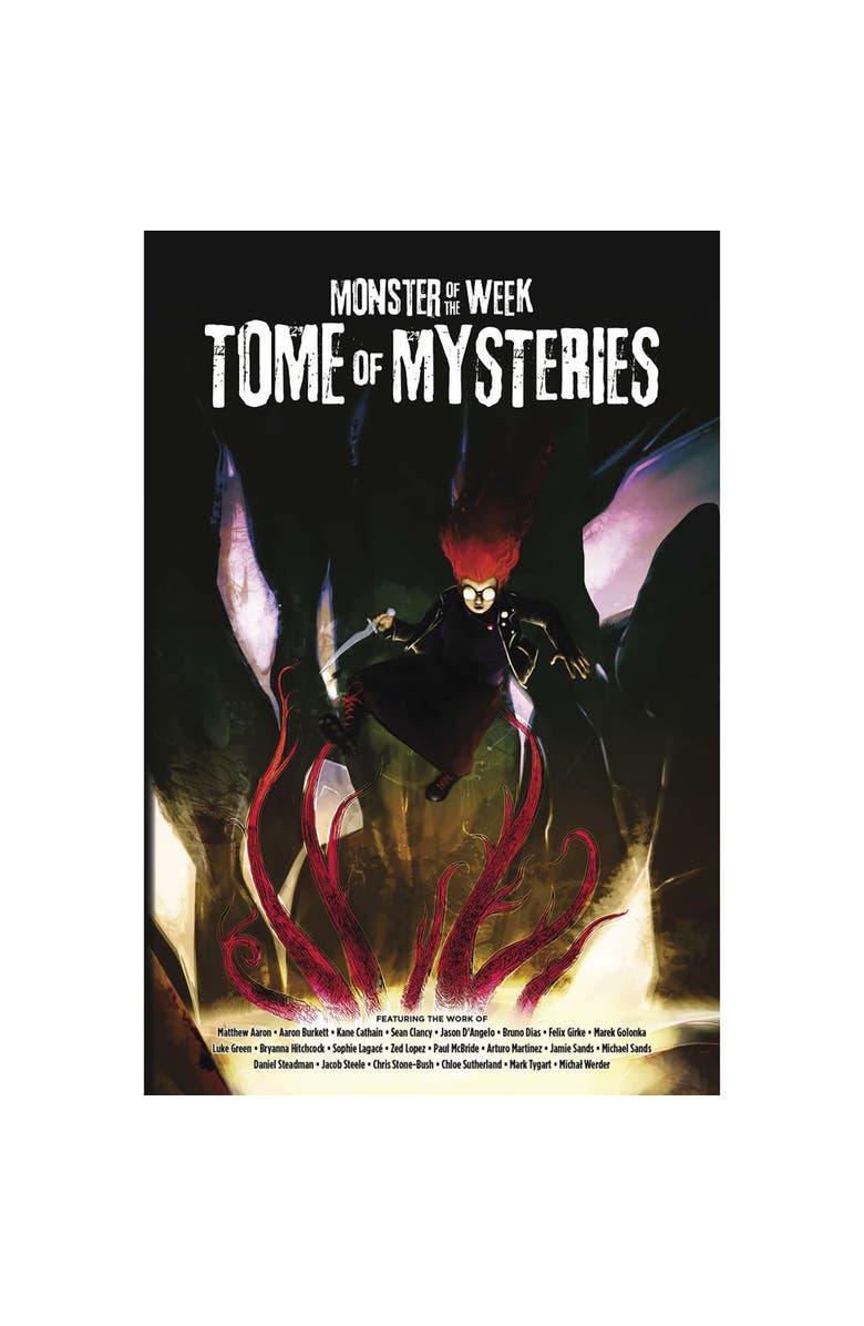 Evil Hat Monster Of The Week, Tome Of Mysteries Hardcover RPG Supplement Book, Alternate, color, Multicolored