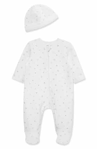 Kids' Stars Quilted Footie & Beanie Set