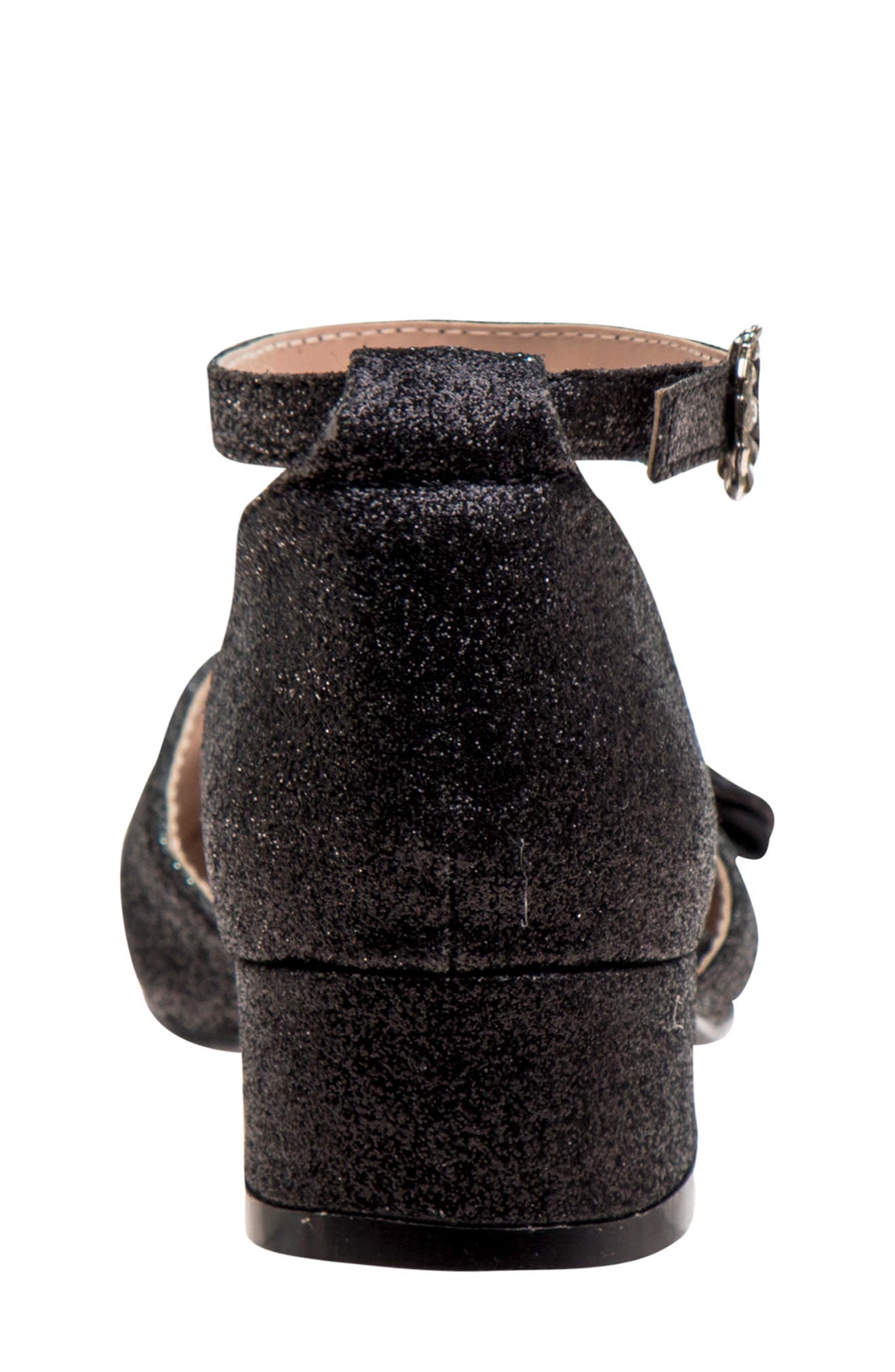 Badgley Mischka Collection Kids' Crystal Bow Pump, Alternate, color, 