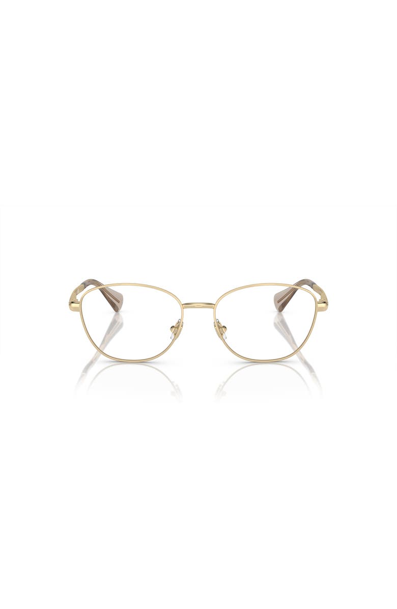 RALPH 54mm Oval optical glasses, Alternate, color, Gold