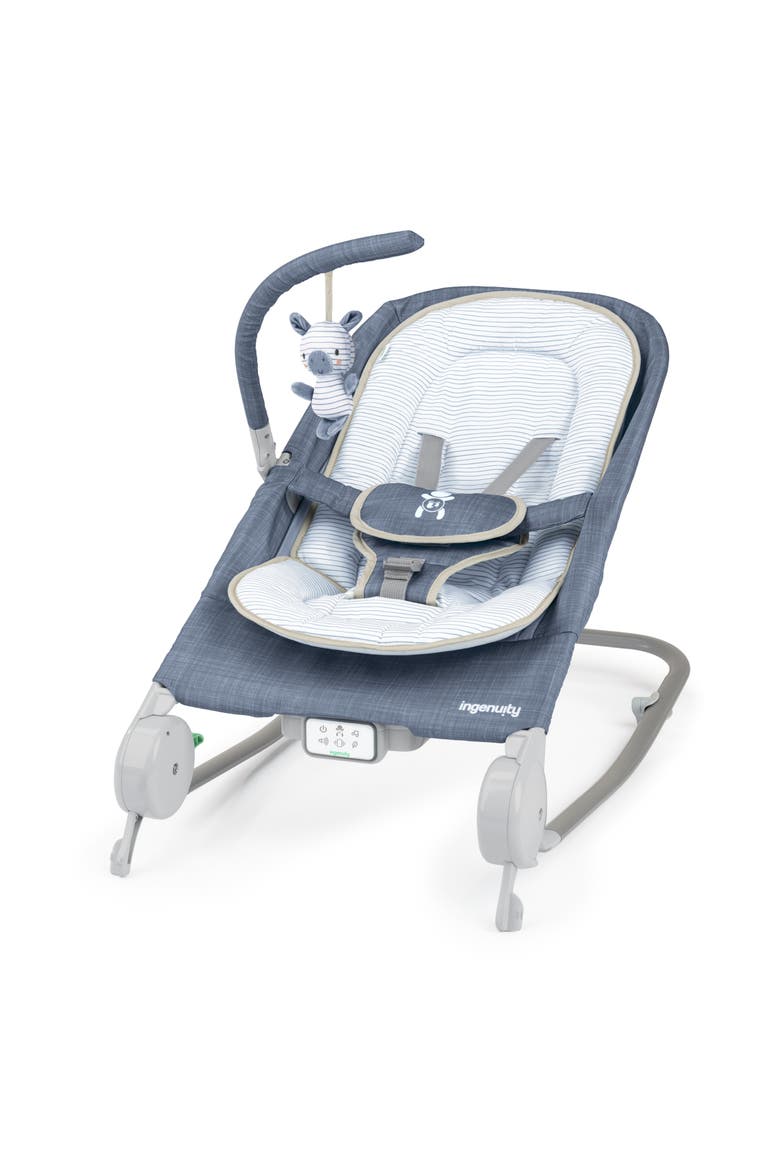 Happy Belly Rock-to-Bounce Massage Seat, Main, color, Blue