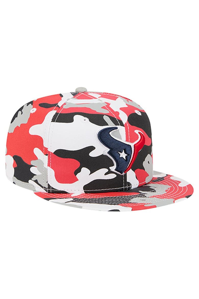 Men's New Era  Red/Navy Houston Texans 59FIFTY Fitted Hat, Alternate, color, Red