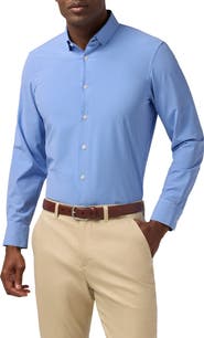 Mizzen+Main Leeward Trim Fit Button-Up Shirt