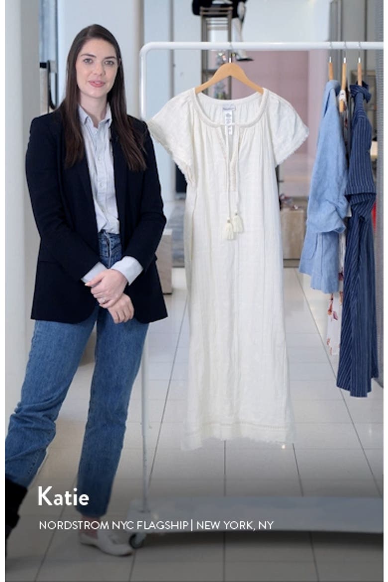 Mykonos Cotton Gauze Cover-Up Midi Dress video
