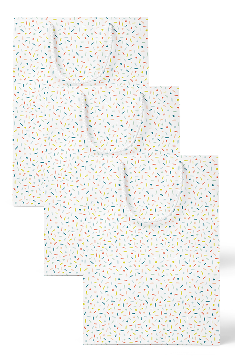 Confetti Celebration Gift Bag Set of 3