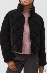 MANGO TEEN Quilted Puffer Coat