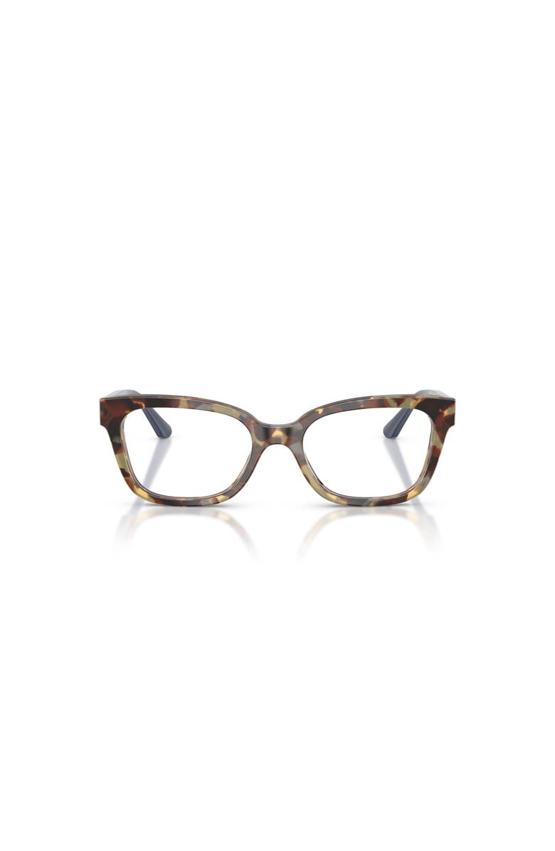 Tory Burch 52mm Square optical glasses, Alternate, color, Brown