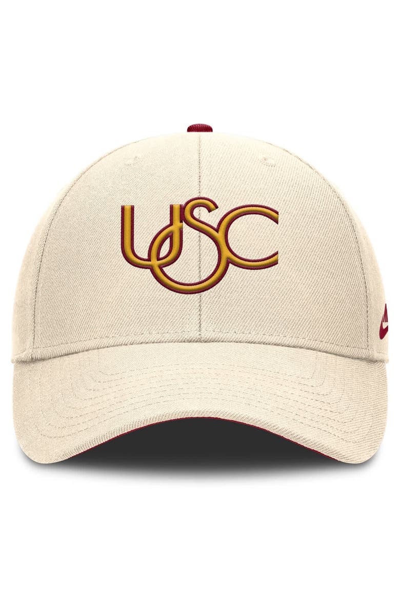 Nike Men's Nike Natural USC Trojans Rise Legacy Adjustable Hat, Alternate, color, Natural