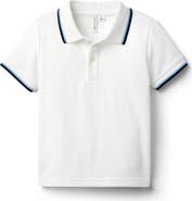 Janie and Jack The Stripe Trim Polo