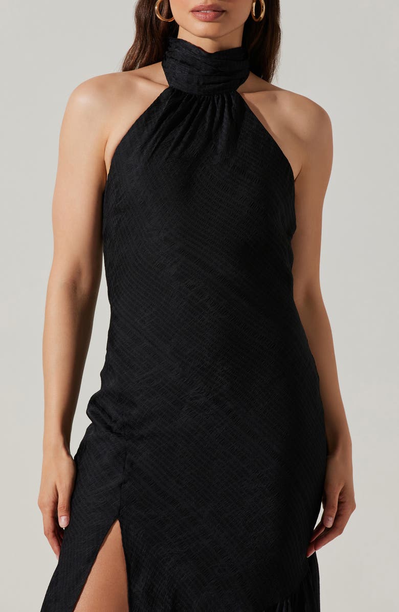 ASTR the Label Caspia Halter Dress, Alternate, color, 