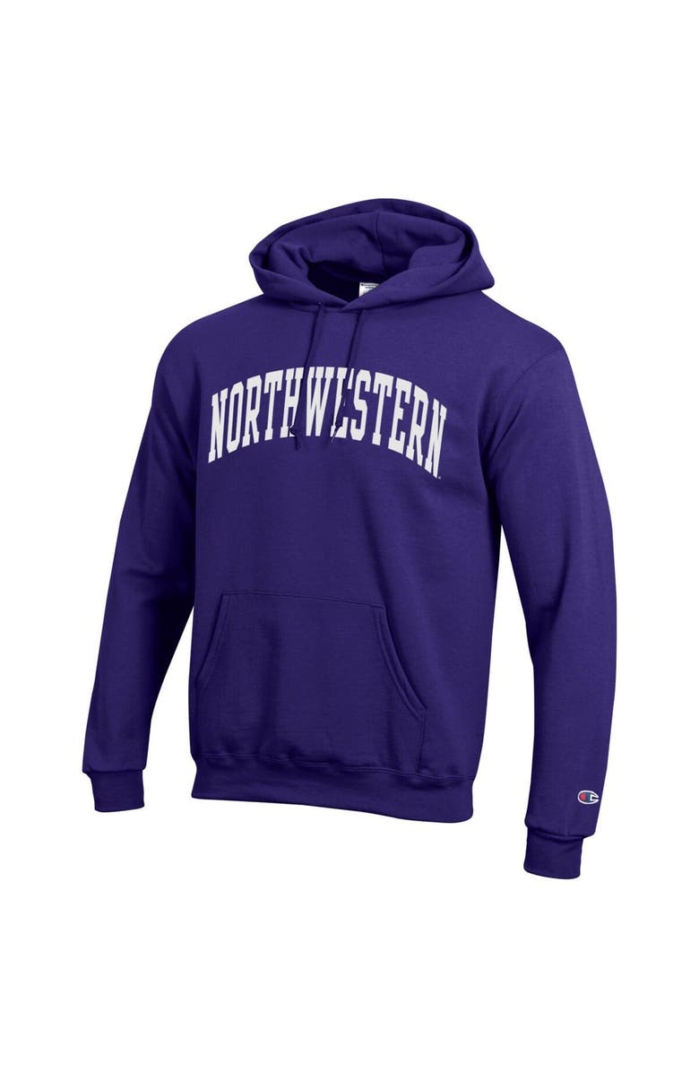 Champion Men's Champion  Purple Northwestern Wildcats Basic Arch Fleece Pullover Hoodie, Main, color, Purple