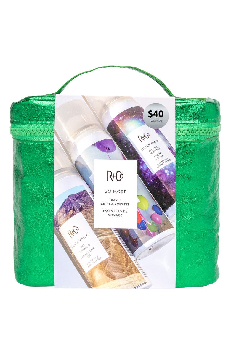 R+Co Go Mode Travel Must-Haves 3-Piece Kit $54 Value, Alternate, color, 