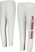 Outerstuff Youth Ash Boston Red Sox Game Time Fleece Pants