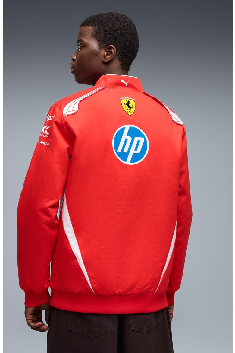 Scuderi Ferrari HP Replica Drivers Jacket, Alternate, color, PUMA RED