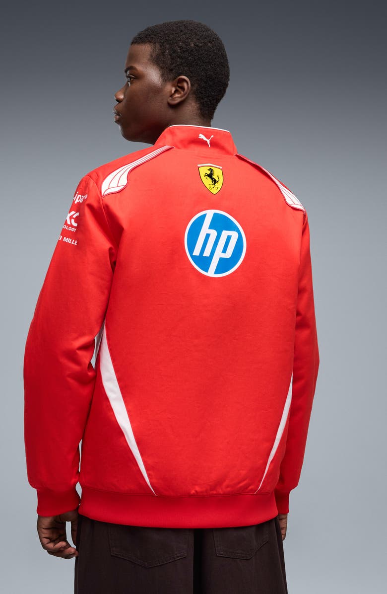 PUMA Scuderi Ferrari HP Replica Drivers Jacket, Alternate, color, Puma Red