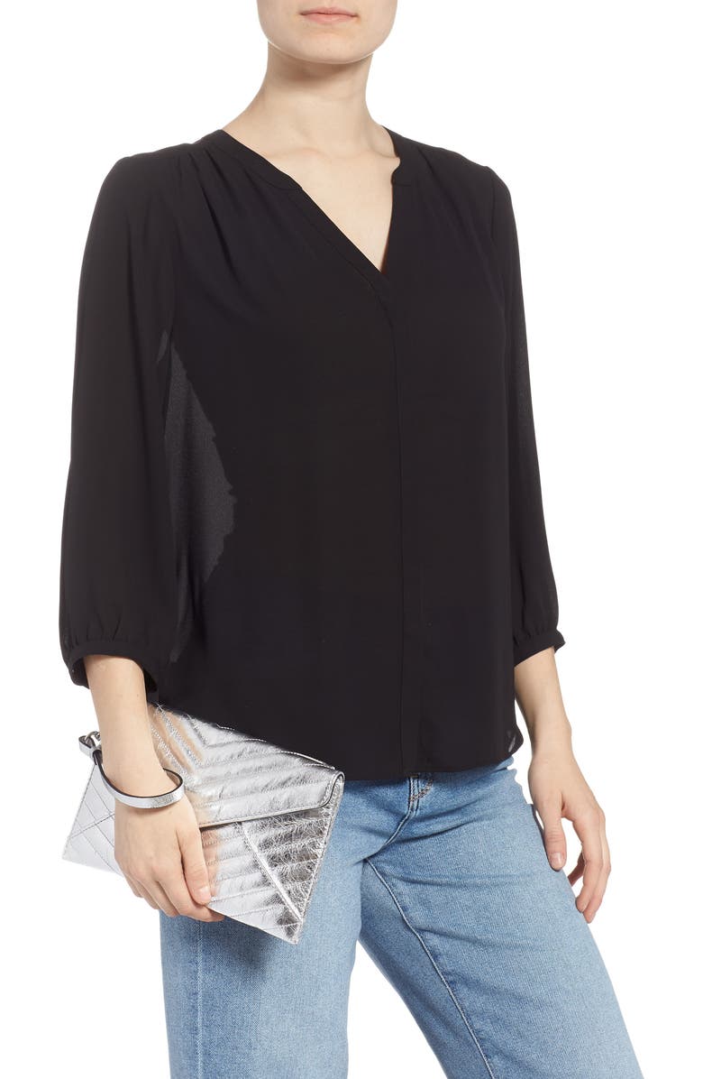 Rebecca Minkoff Leo Quilted Leather Clutch, Alternate, color,