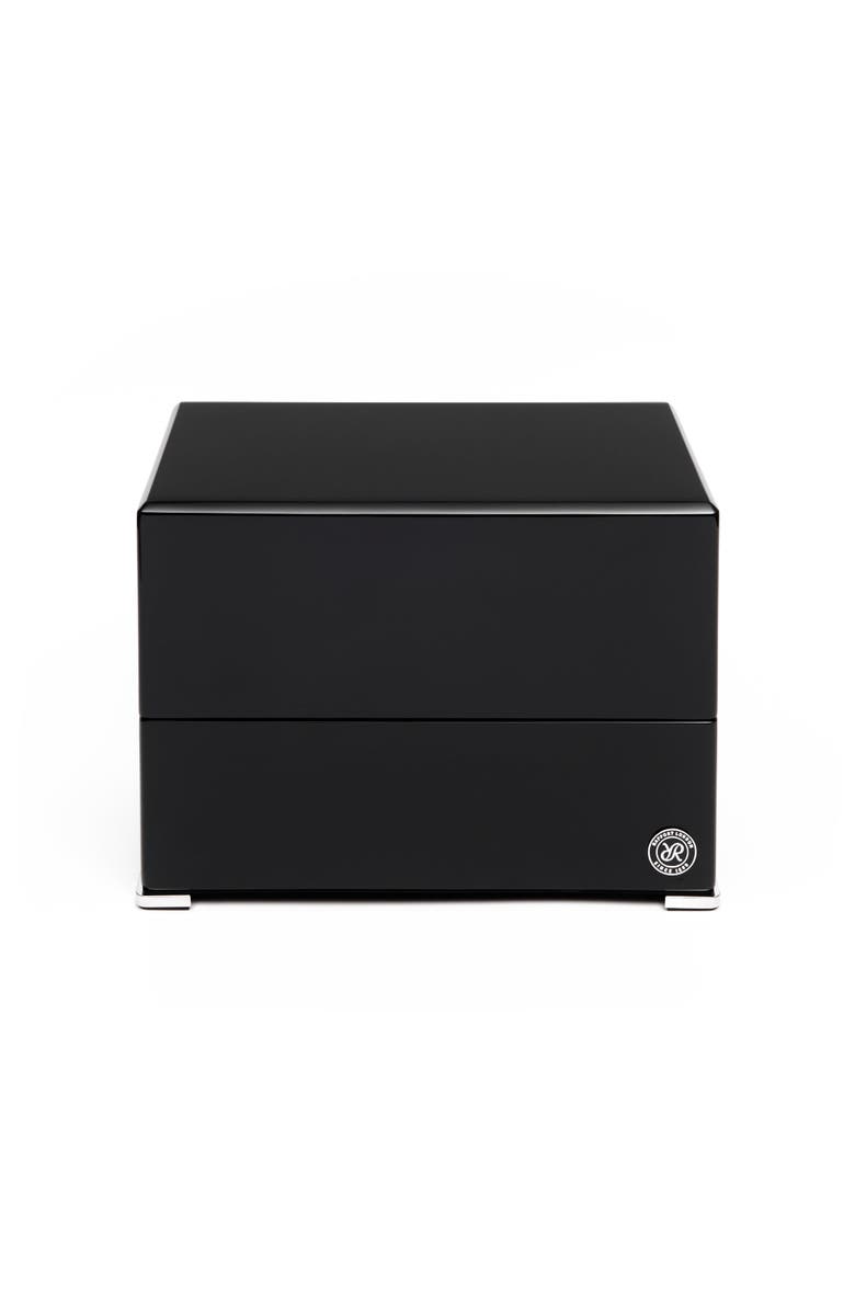 Rapport London PERPETUA DUO WATCH WINDER, Alternate, color, Ebony